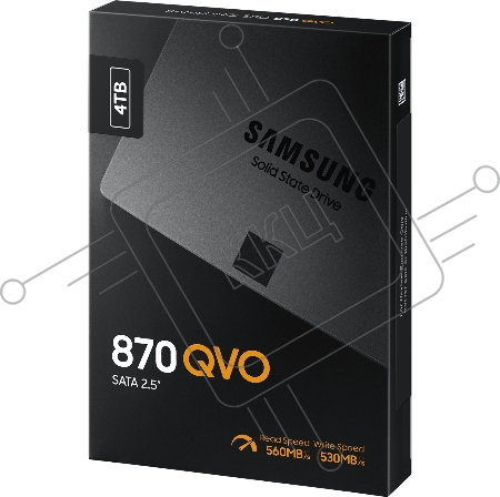 Твердотельный диск 4TB Samsung 870 QVO, V-NAND, 2.5