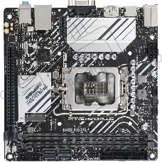 Материнская плата ASUS PRIME H610I-PLUS-CSM, LGA 1700, Intel H610, 2xDDR5, 4xSATA, 1xM.2 PCIe 3.0 x4, 1xPCIe 4.0 x16, 1xHDMI, 1xDP, 1xVGA, 2xUSB-A 3.2 Gen 1, 2xUSB-A 2.0, 1x 1Gb LAN, 3x3.5 мм, 7.1, Mini-ITX