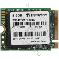 Накопитель SSD 1Tb Transcend MTE300S, 3D TLC NAND, M.2 2230,PCI-E 4x R/W - 2000/1650 Mb/s