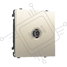 Комплект механизма TV розетки оконечной SIGMA Шёлк 50-870 MHz 1dB QUANT PRO (SP5530, PR202)