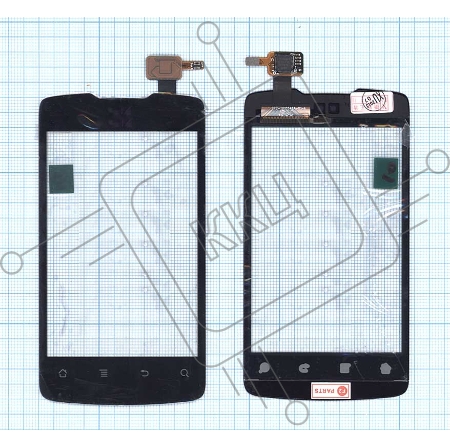 Сенсорное стекло (тачскрин) для Huawei S8520, черное
