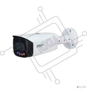 Уличная цилиндрическая IP-видеокамера DAHUA DH-IPC-HFW3449T1P-AS-PV-0280B-S4 TiOC с ИИ и активным сдерживанием 4Мп, 1/2.7” CMOS, объектив 2.8мм, видеоаналитика, ИК 30м, LED 30м, IP67