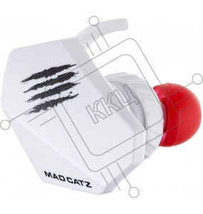 Игровые мобильные наушники белые Mad Catz  E.S. PRO+ (3.5 мм jack, 13.5 мм неодимовые магниты, 32 Ом, 20 ~ 20000 Гц, микрофон)