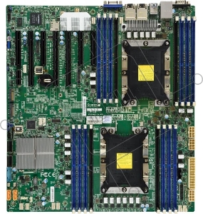 Материнская плата Supermicro MBD-X11DPH-I-B  C624 S3647 EATX BLK