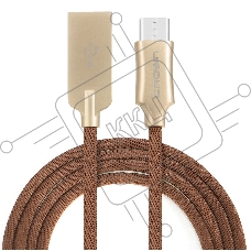 Кабель Crown USB - USB Type-C CMCU-3132C brown
