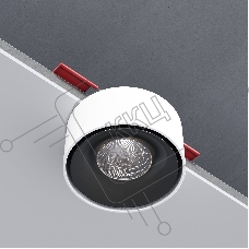 25095/LED / светильник встраиваемый светодиодный / белый/черный