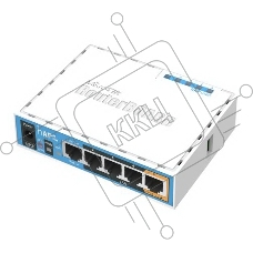 Роутер MikroTik RB952Ui-5ac2nD 2.4+5 ГГц, 802.11a/b/g/n/ac, MIMO 2x2, 5x Ethernet