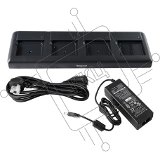 Зарядное устройство HONEYWELL Dock For recharging up to 4 batteries. Kit includes Dock, Power Supply and Power Cord (EU)