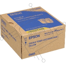 Картридж лазерный Epson C13S050606 желтый (13000 стр. двойная упаковка: 6500 стр x 2) для AcuLaser AL-C9300N