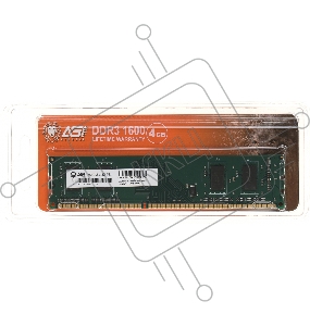 Память AGI 4Gb DDR3 1600MHz AGI160004UD128 UD128 RTL PC4-12800 DIMM 240-pin 1.35В Ret