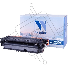 Картридж лазерный NVP совместимый NV-CE250X Black для HP Color LaserJet CM3530/ CM3530fs/ CM3530fs MFP/ CP3520 / CP3525/ CP3525dn/ CP3525n/ CP3525x (10500k)