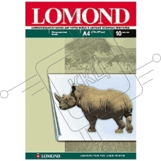 Пленка Lomond  PE Laser Film – прозрачная, А4, 100 мкм, 50 листов, для лазерной цветной печати.