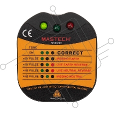 Тестер розеток MS6860D MASTECH