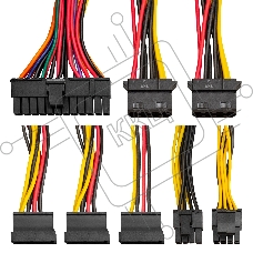 Блок питания cерверный Exegate EX264624RUS 200W ExeGate ServerPRO-1U-200DS (1U, 2x4 cm fans, 24pin, (4+4)pin, PCI-E, 3xSATA, 2xIDE)