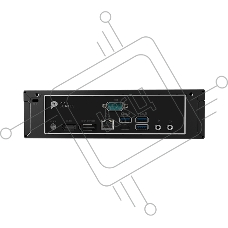 Компьютер MSI Pro DP21 14M Mini Core i5-14400 (2.5GHz), 8Gb (8*1) DDR5 SO-DIMM, 512Gb SSD M.2, Intel Graphics, noDVD, WiFi, BT, 120W, VESA, COM Port, no keyboard&mouse, noOS, 1y war-ty (9S6-B0A431-1055)
