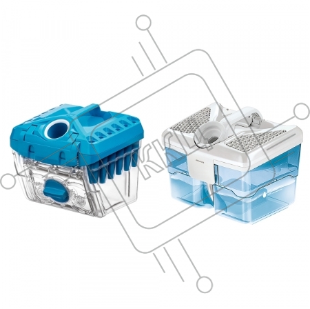 Пылесос THOMAS DryBOX+AquaBOX Parkett / Для сухой уборки, 1700 Вт, белый/синий