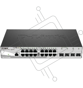 Сетевое оборудование D-Link DGS-1210-20/ME/A1A Управляемый коммутатор 2 уровня с 16 портами 10/100/1000Base-T и 4 портами 1000Base-X SFP