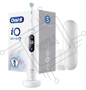 Электрическая зубная щетка ORAL-B iO Series 7/iOM7.1A1.1BD White Alabaster 5 режимов