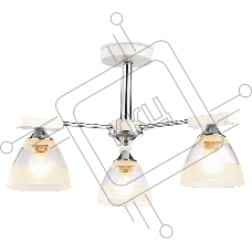 Светильник Ambrella light TR9091/3 WH/CH белый/хром E27*3 max 40W D570*270