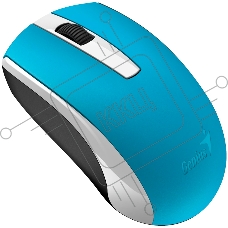 Мышь беспроводная Genius ECO-8100 голубой, 1600 dpi, радиоканал, USB, кнопки - 3