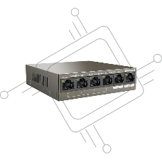 Сетевой коммутатор IP-COM G2206P-4-63W 4x10Base-T / 100Base-TX / 1000Base-T 2x1000Base-T PoE порты 4 Количество портов PoE+ 4 G2206P-4-63W