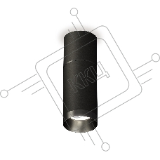 Светильник Ambrella Light XS6323061 SBK/PBK черный песок/черный полированный MR16 GU5.3 (C6302, A2061, C6323, N6131)