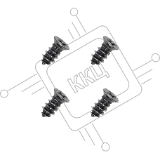 Вентилятор для корпуса Crown CMCF-12025S-1231 черный/синий, 120 мм, 1650 об/мин, 23 дБ, 3 pin