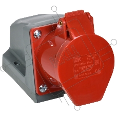 Розетка IEK PSR12-016-5 115 стационарная 3Р + РЕ+ N 16А 380В IP44 IEK