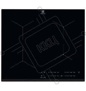 Встраиваемая варочная поверхность ELECTROLUX/ индукционная, 60 см, распознавание наличия посуды, черный цвет