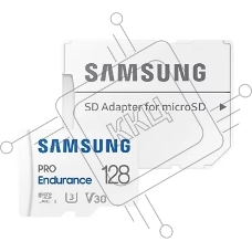 Флеш карта microSDXC 128Gb Samsung PRO Endurance (для видеорегистратора) Class 10, UHS-I, W 30 МБ/с, R 100 МБ/с, MB-MJ128KA/APC адаптер на SD Флеш карта microSDXC 128Gb Samsung PRO Endurance (для видеорегистратора) Class 10, UHS-I, W 30 МБ/с, R 100 МБ/с, MB-MJ128KA/APC адаптер на SD