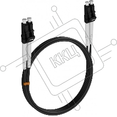 Патч-корд NTSS NTSS-DPC-PM-9-LC/U-LC/U-3.0-2-BL NTSS-DPC-PM-9-LC/U-LC/U-3.0-2 LC дупл.-LC дупл. OS1\OS2 2м черный LSZH