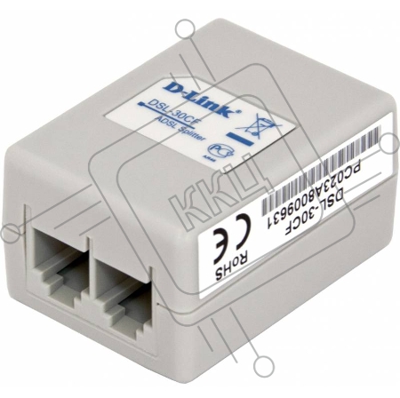 Сплиттер xDSL D-Link DSL-30CF/RS RJ-11 ADSL Annex A
