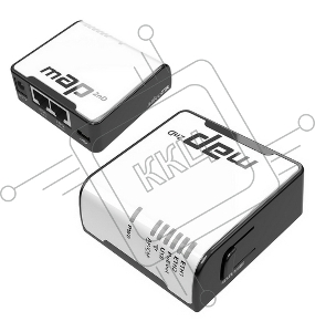 Беспроводной маршрутизатор MikroTik RBmAP2nD 802.11n 300Mbps 2.4 ГГц -1xLAN PoE белый