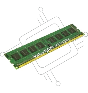 Оперативная память Kingston DDR3 DIMM 4GB (PC3-12800) 1600MHz KVR16N11/4 {16 chips}