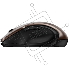 Мышь беспроводная Genius Ergo 8200S шоколадный, 1200 dpi, радиоканал, USB, кнопки - 5