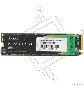 Накопитель SSD Apacer  1TB M.2 2280 PCI-E AS2280P4 Client AP1TBAS2280P4-1