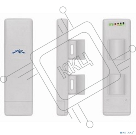 Сетевое оборудование UBIQUITI NSM2(EU) всепогодная Wi-Fi/TDMA AP/CPE. 802.11n, 2,4 ГГц, антенна 11 дБ