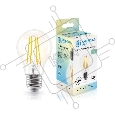 Лампа светодиодная 601514 Filament LED A60 15W E27 4000K 220-240V