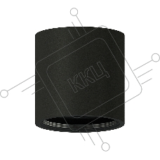 Корпус светильника накладной для насадок D70mm C7532 SBK черный песок D80*H80mm MR16 GU5.3