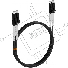 Патч-корд NTSS NTSS-DPC-PM-9-LC/U-LC/U-3.0-3-BL NTSS-DPC-PM-9-LC/U-LC/U-3.0-3 LC дупл.-LC дупл. OS1\OS2 3м черный LSZH