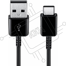 Кабель Samsung EP-DG930MBRGRU USB Type-C-USB 2.0 черный 1.5м