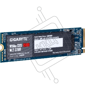 Накопитель SSD M.2 2280 256GB Gigabyte Client SSD GP-GSM2NE3256GNTD PCIe Gen3x4 with NVMe, 1700/1100, IOPS 180/250K, MTBF 1.5M, 3D TLC, 300TBW, NVMe 1.3, RTL