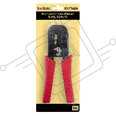 Инструмент ExeGate EX293158RUS EX-T568A для обжима RJ-45, RJ-11/12