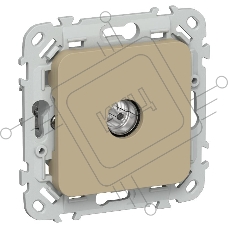 Розетка TV экранированная оконечная тип M РТВм-1-1-1-ФлХ хаки FLITE