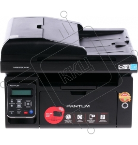 МФУ Pantum M6550NW, лазерный принтер/сканер/копир, A4, 22 стр/мин, 1200x1200 dpi, 128 Мб, ADF, Ethernet, USB, Wi-Fi, ЖК-панель (черный корпус)