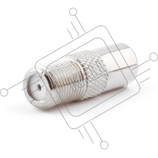 Переходник Cablexpert APL-FTVM-01, F (мама) / TV (папа), блистер