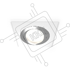 Комплект встраиваемого поворотного светильника Ambrella light XC7631082 SWH/PSL белый песок/серебро полированное MR16 GU5.3 (C7631, N7003)