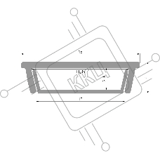 Гибкий алюминиевый профиль белый/белый для LED ленты (под ленту до 10mm) LL-2-ALP012