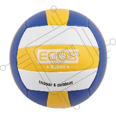 Ecos Мяч волейбольный ECOS MOTION VB103 (№5, 3-цвет., машин.сшивка, ПВХ)