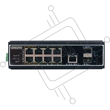 Коммутатор Osnovo SW-60812/I 8x100Mb 1G 2SFP 300W